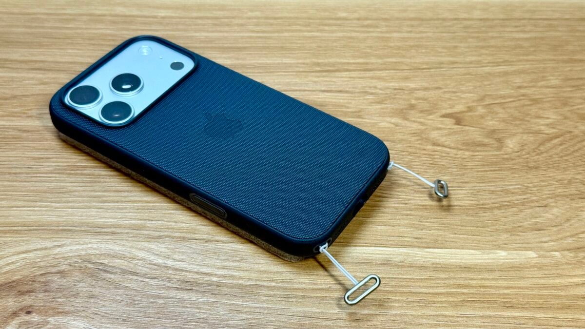 iPhone17 Pro テックウーブンケース クロスボディストラップ レビュー hato/iPhone Mania