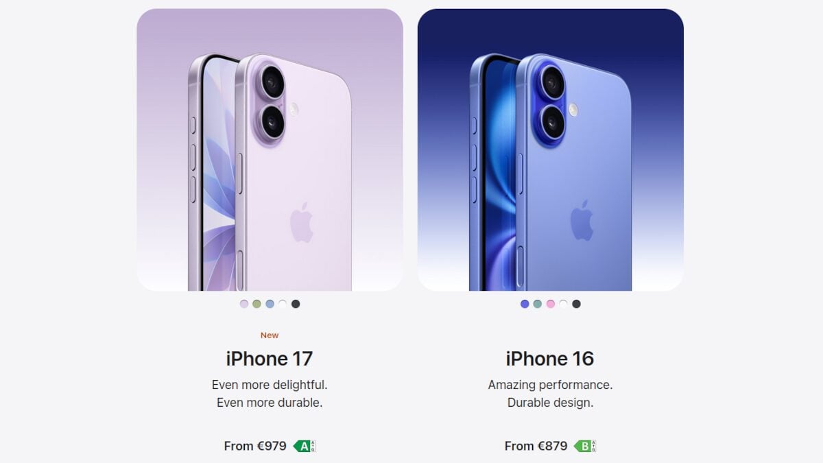 iPhone17は何が変わった？EUエネルギーラベルで比較