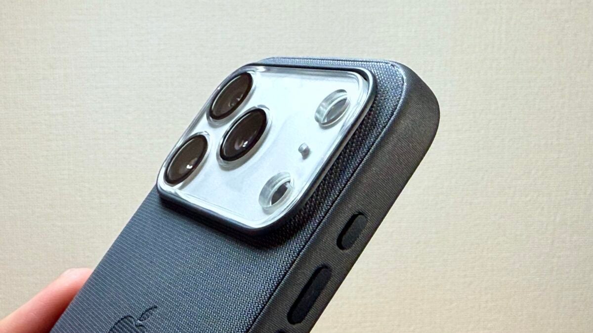 iPhone17 Pro Simplism 「[PicPro CUSHION] ゴリラガラス クリア カメラレンズ保護ガラス」レビュー