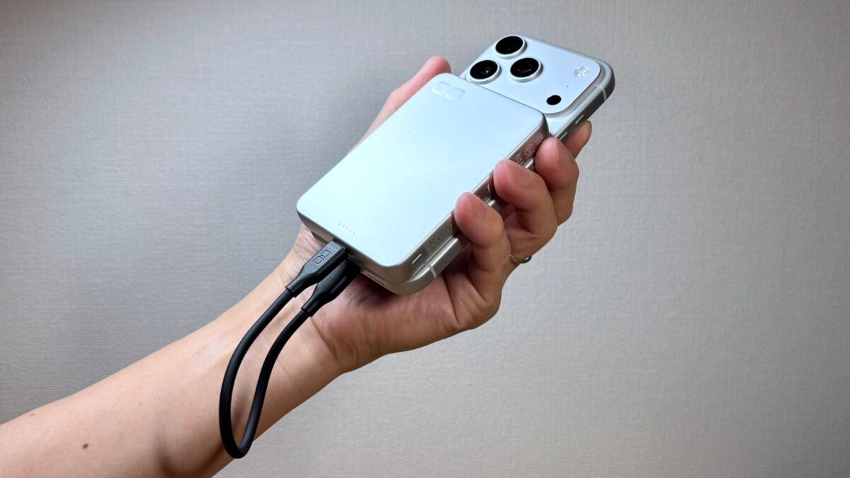 CIO モバイルバッテリー 「SMARTCOBY SLIMⅡ Wireless 2.0 8K」 iPhone17 Pro レビュー