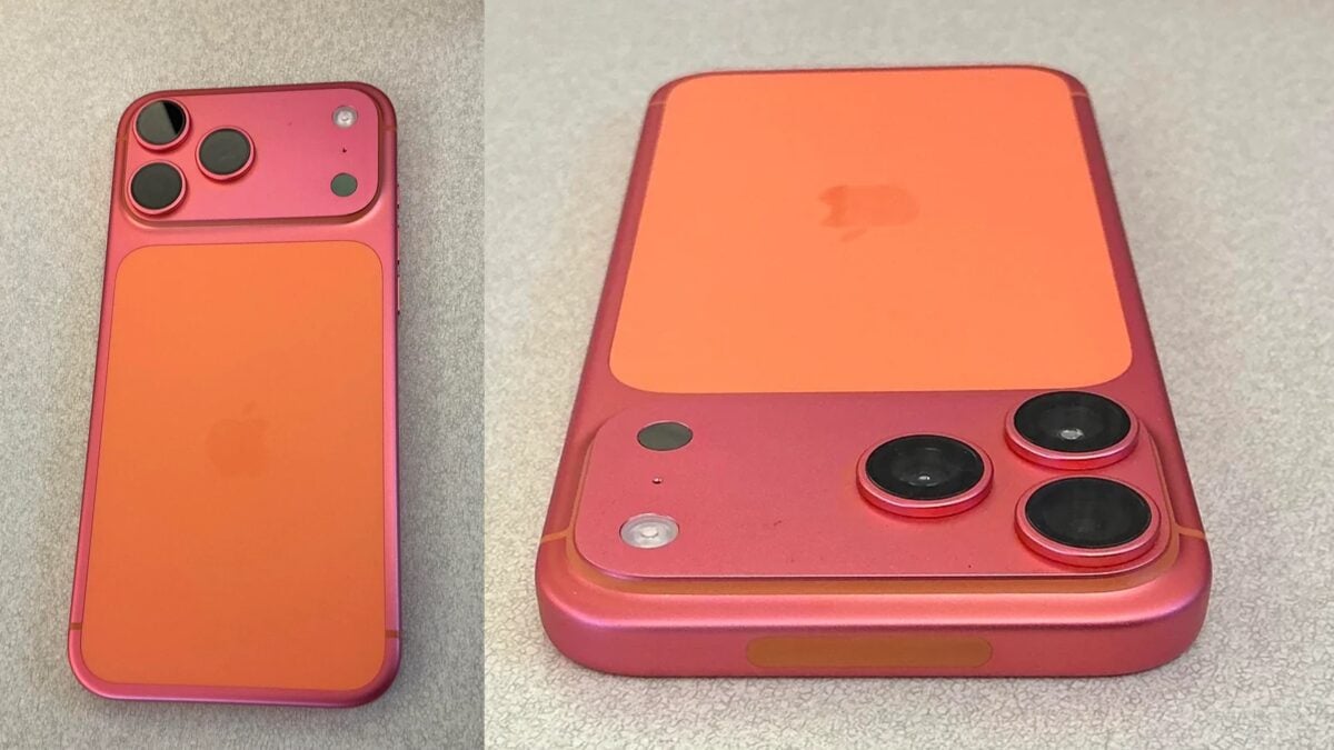 iPhone17 Proの「コズミックオレンジ」が「ローズゴールド」に変色したと報告