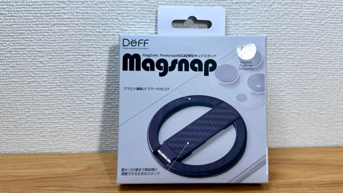 iPhone17 Pro Deff 「Magsnap」レビュー