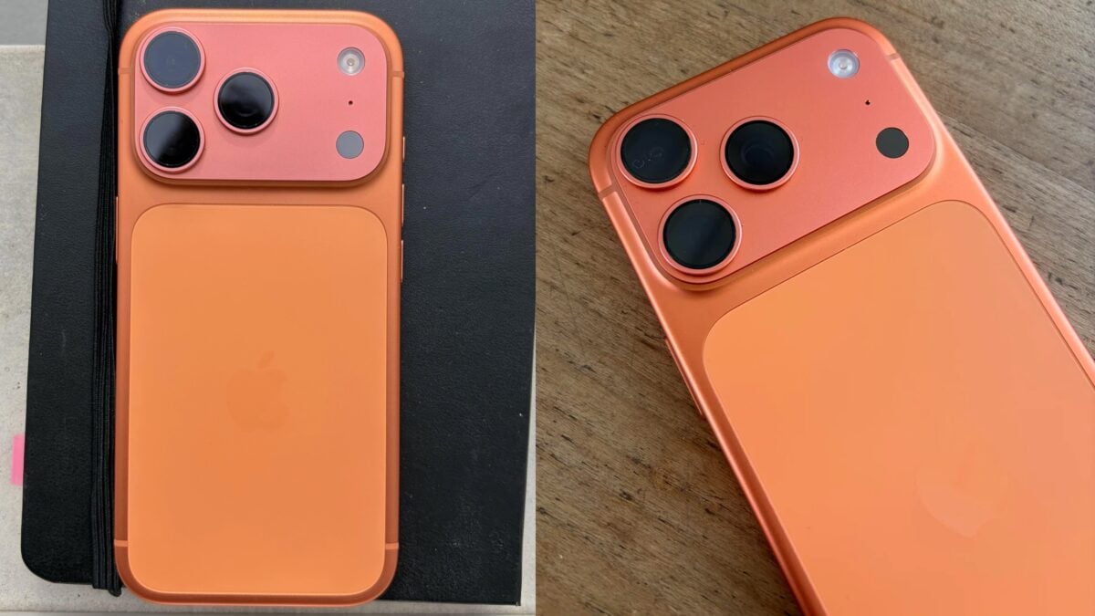 iPhone17 Proのコズミックオレンジが購入後わずか4日でピンクに変色