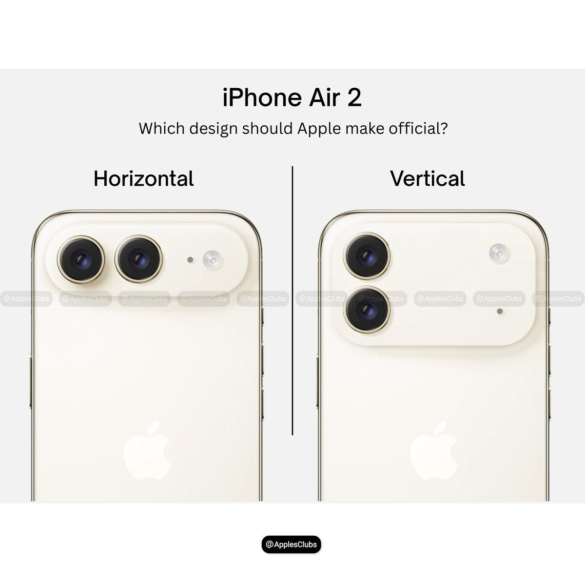 iPhone Air 2は軽量化しバッテリー容量増加〜Airの製造を2社が停止
