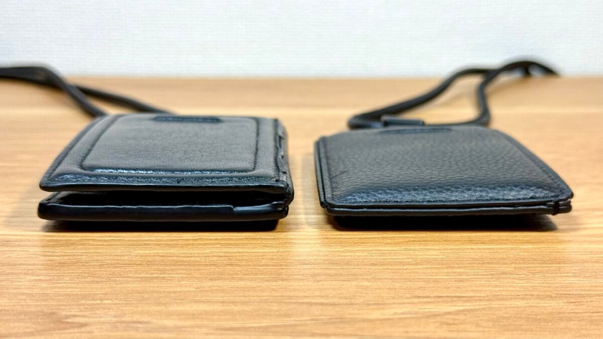 objcts.io デタッチャブルストラップ付スリムカードホルダー iPhone17 Pro レビュー