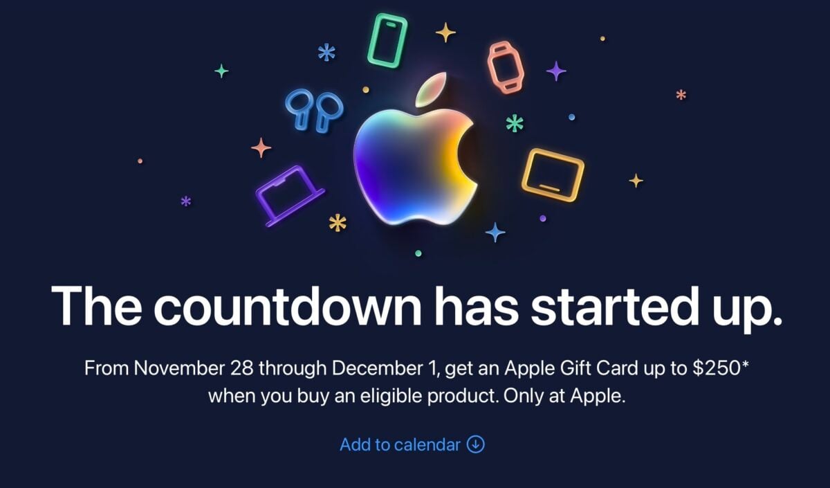 Apple US 2025 ブラックフライデー