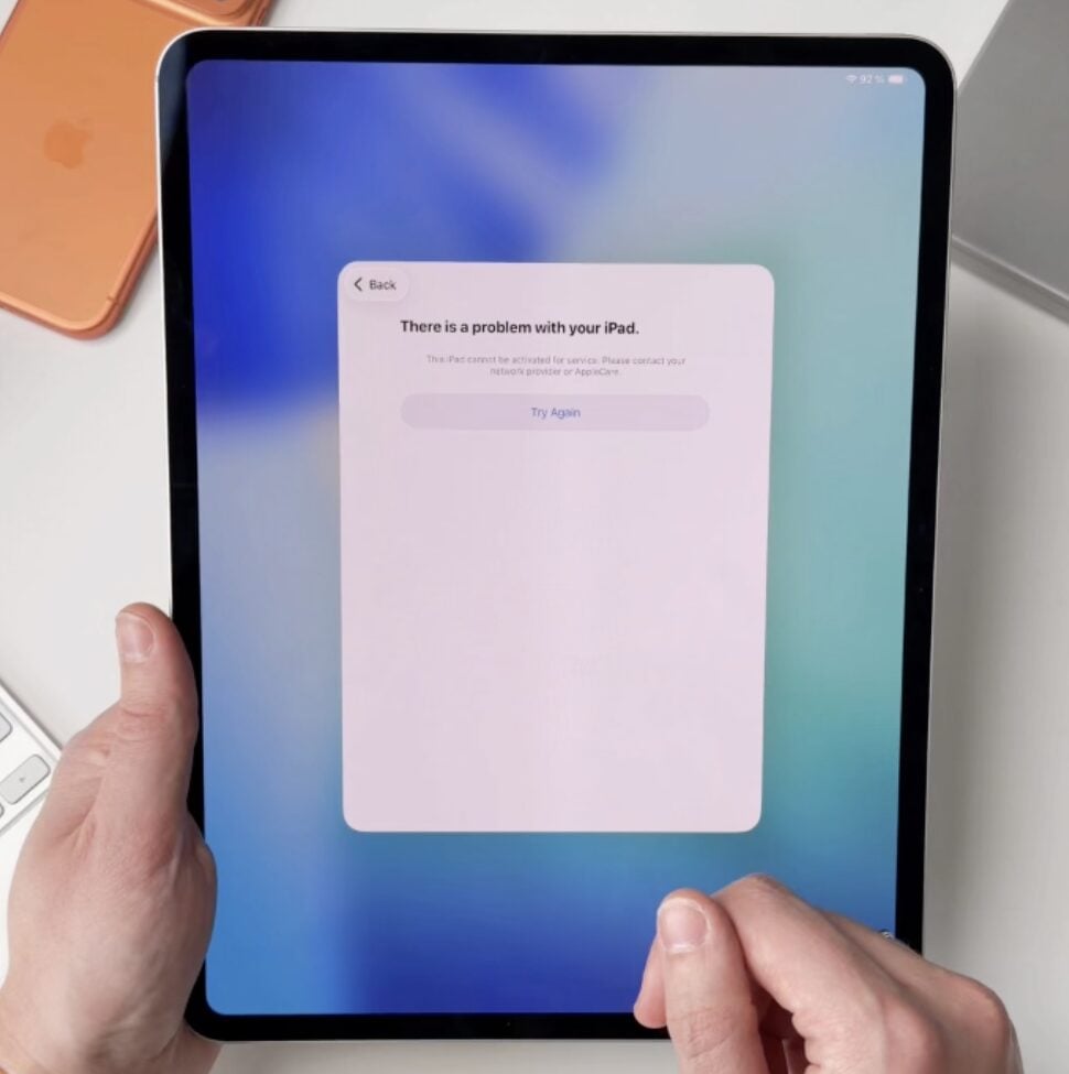 ロシアのYouTuberに流出したiPad Pro（M5）をAppleが無効化
