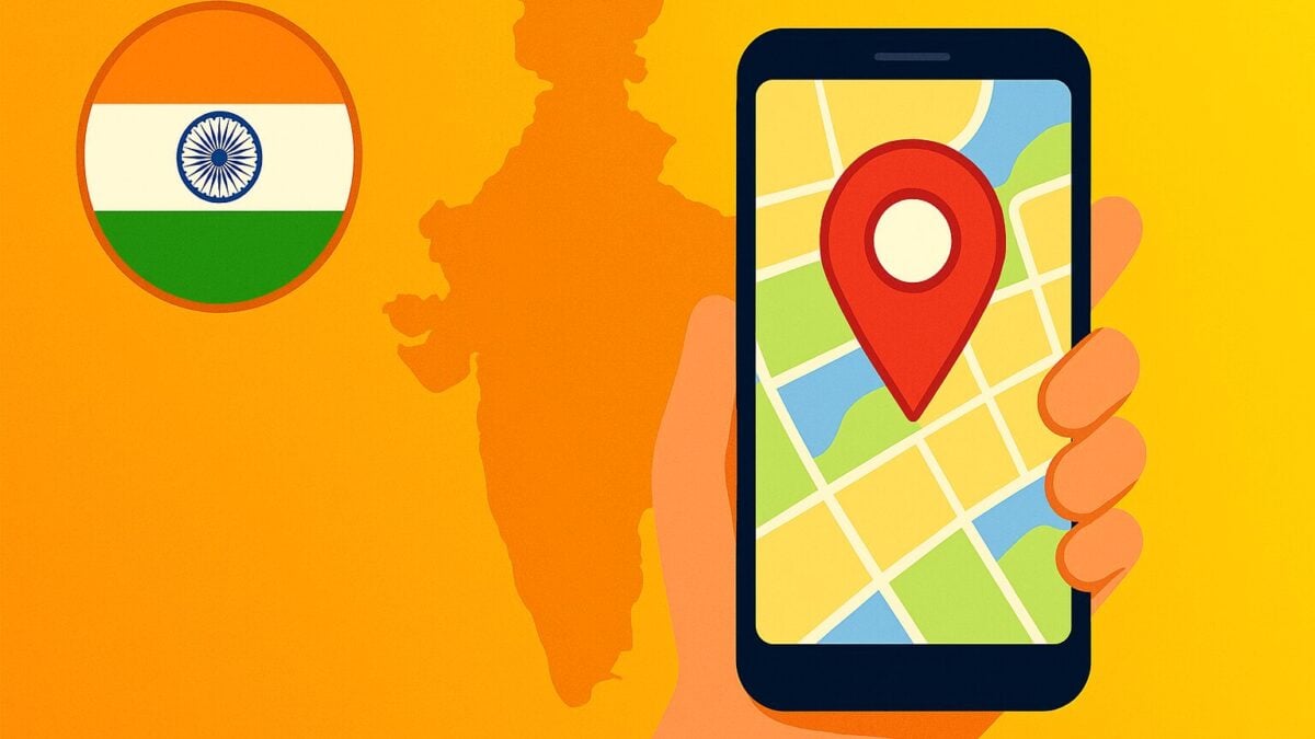 インド　スマホ　GPS 位置情報