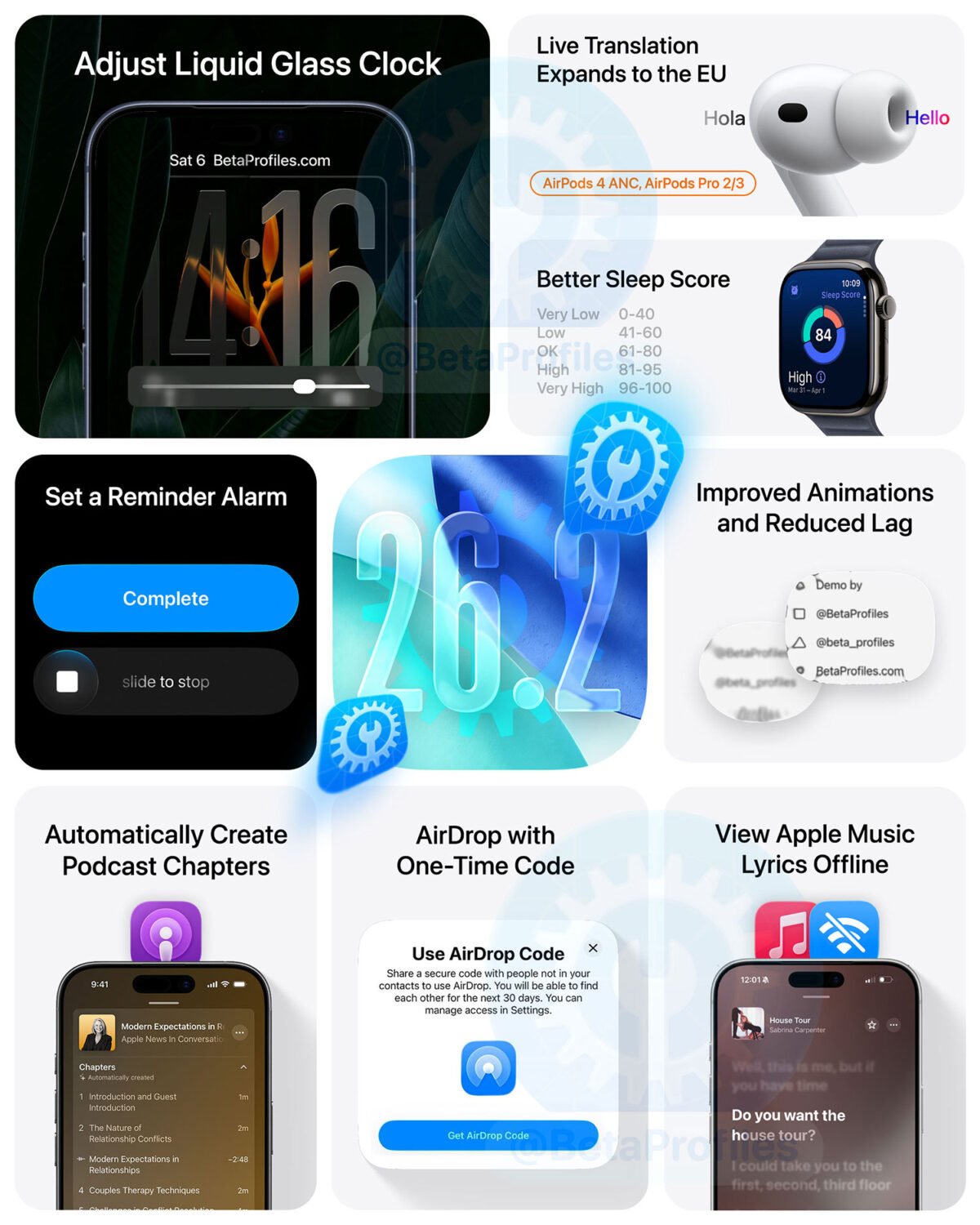 iOS/iPadOS26.2とwatchOS26.2などがリリース