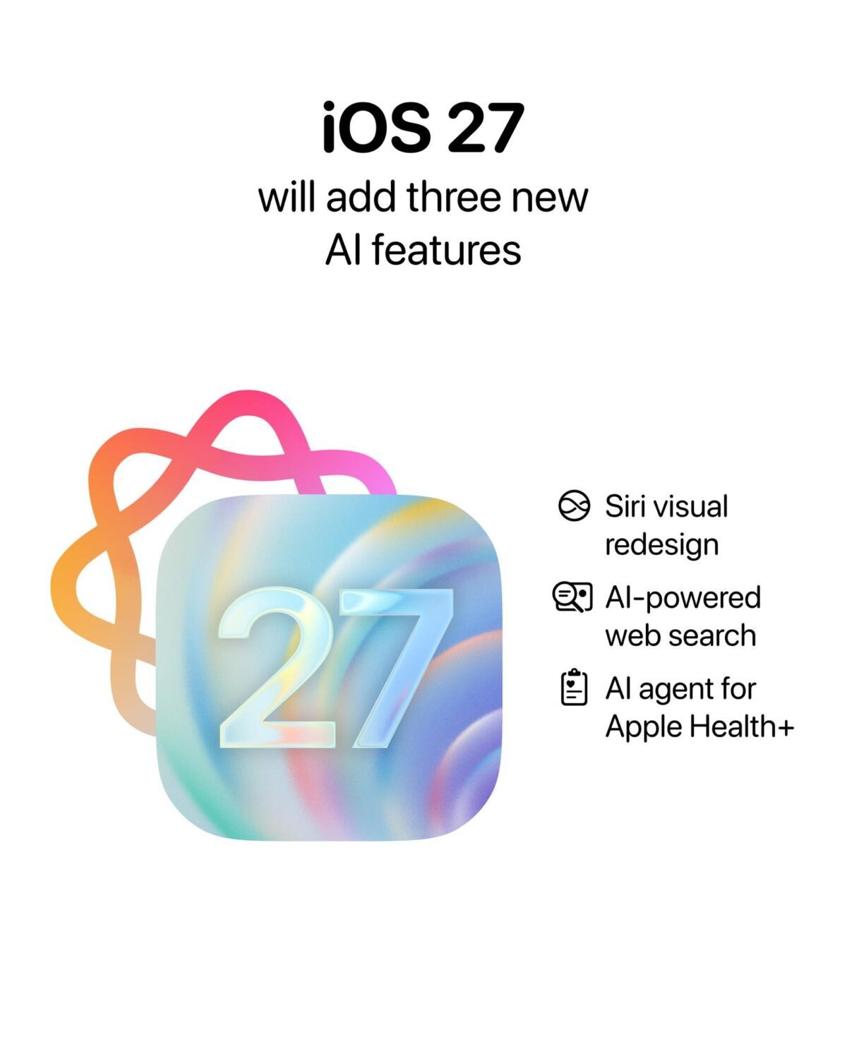 iOS26.4でSiriを刷新〜iOS27とiOS28での主な改良点も判明？