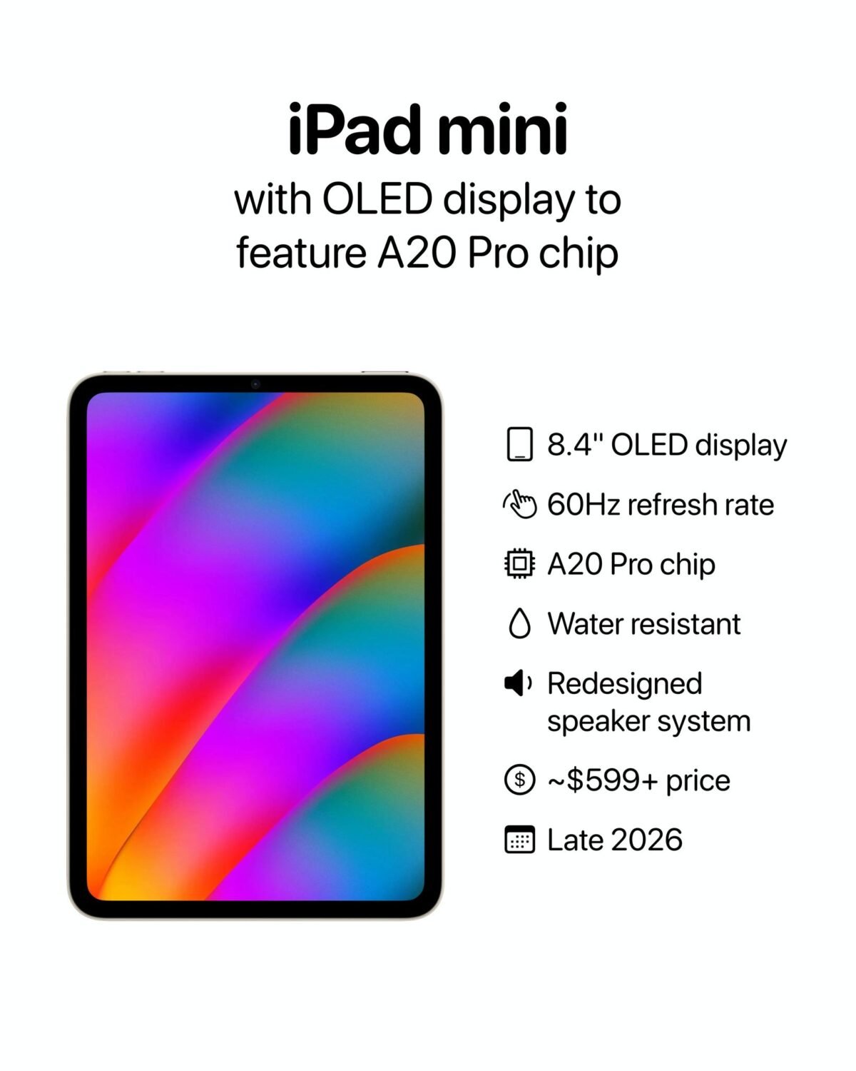 iPad mini A20 Pro AH