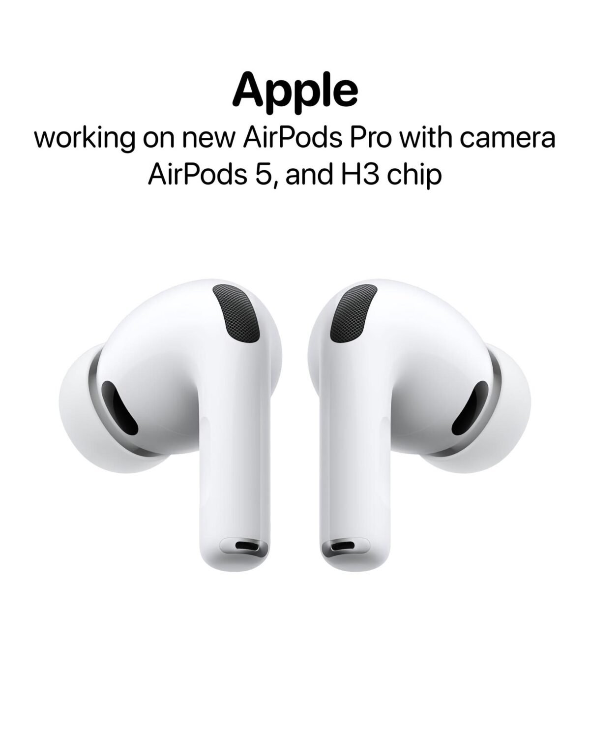 Apple Intelligence対応AirPodsとスマートグラスを来年発売と噂