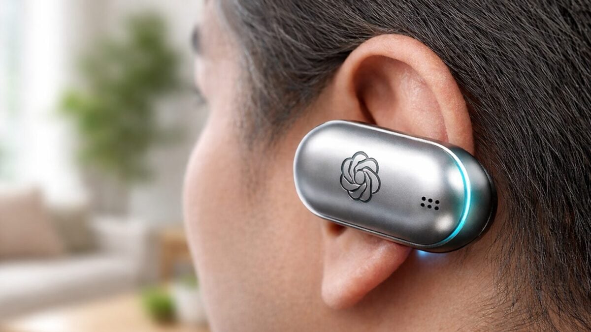 ChatGPTネイティブのハードウェア形状がついに判明！？イヤホンに近い？