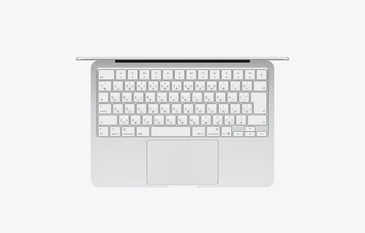 MacBook Neoのキーボード