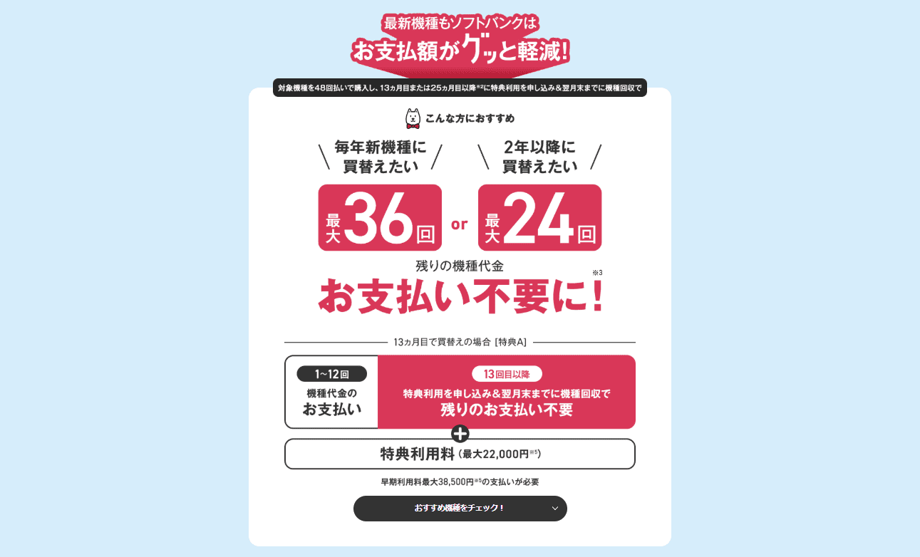 新トクするサポートの説明