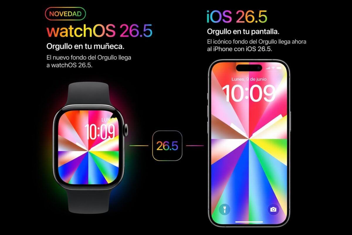watchOS/iOS26.5で「プライド2026」壁紙と文字盤を提供か〜バンドも