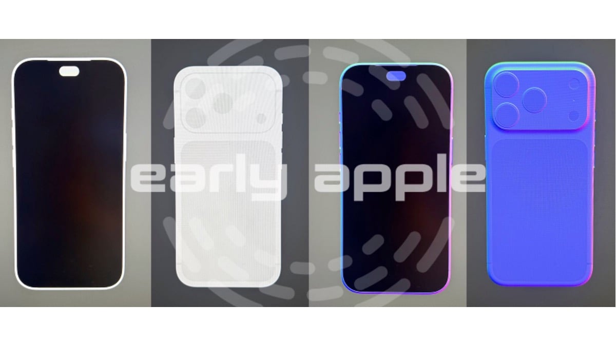 iPhone18 ProのCADデータか〜小型化したDynamic Island