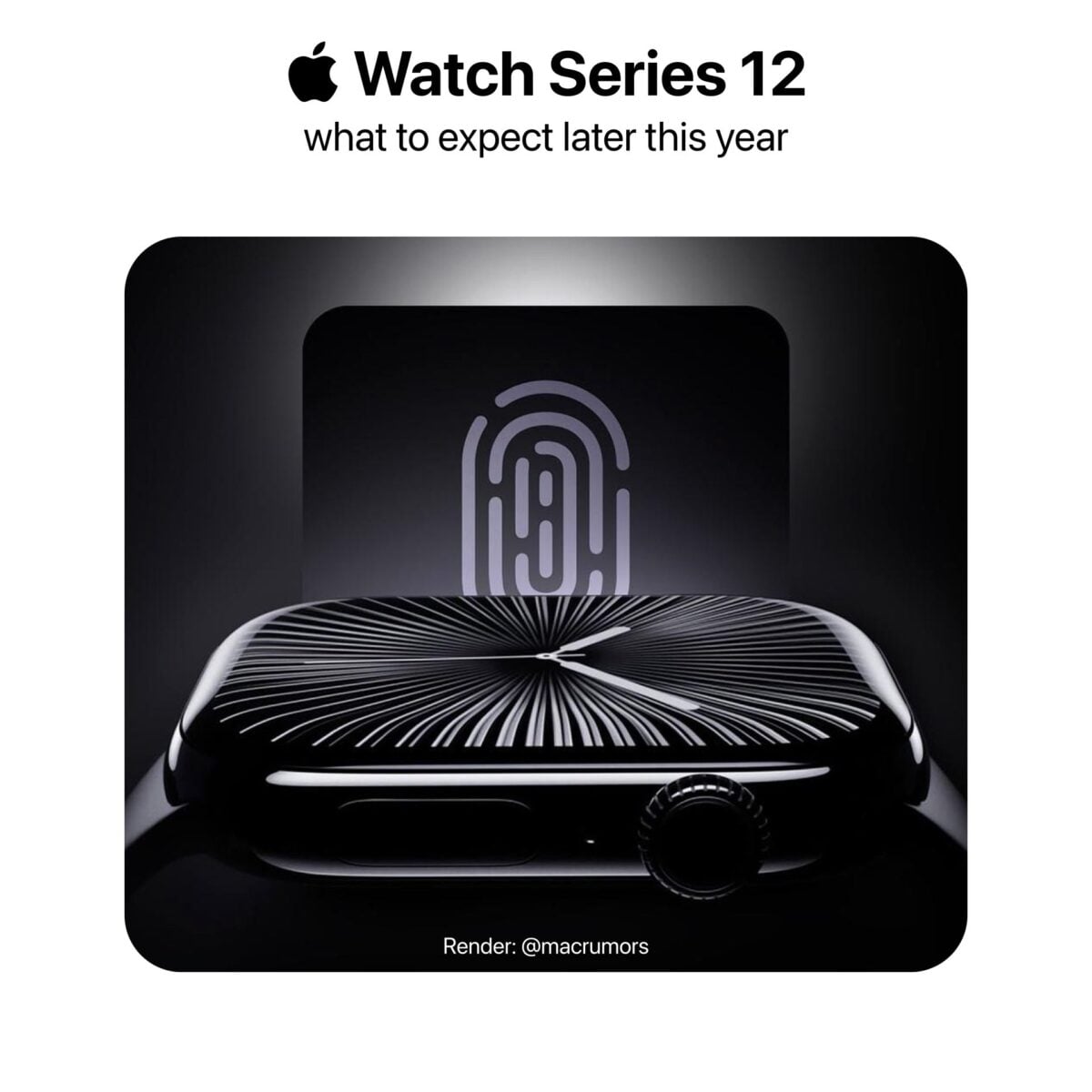 Apple Watch Series 12へのTouch ID搭載はデマ？