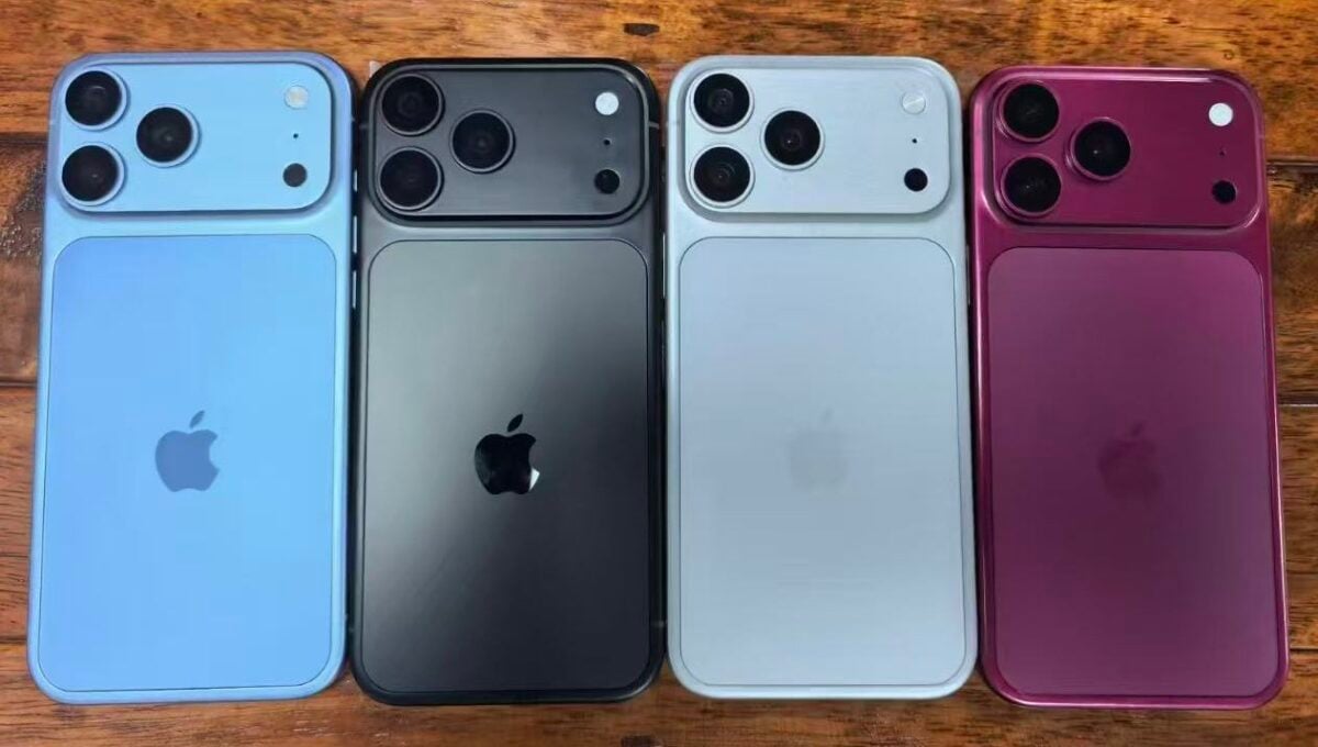 iPhone18 Proの4色のモックアップを的中率の高いリーカーが投稿