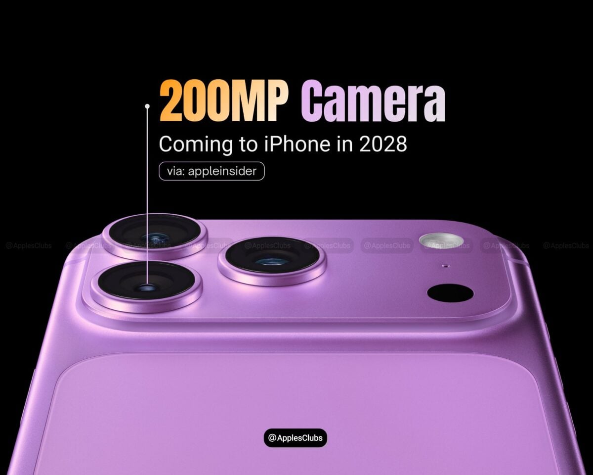 iPhone（2028）で2億画素/8Kビデオ撮影実現か〜センサー搭載方式を変更と噂
