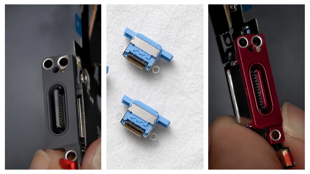 iPhone18 ProのUSB-C端子画像が流出か〜カラーコードを再確認