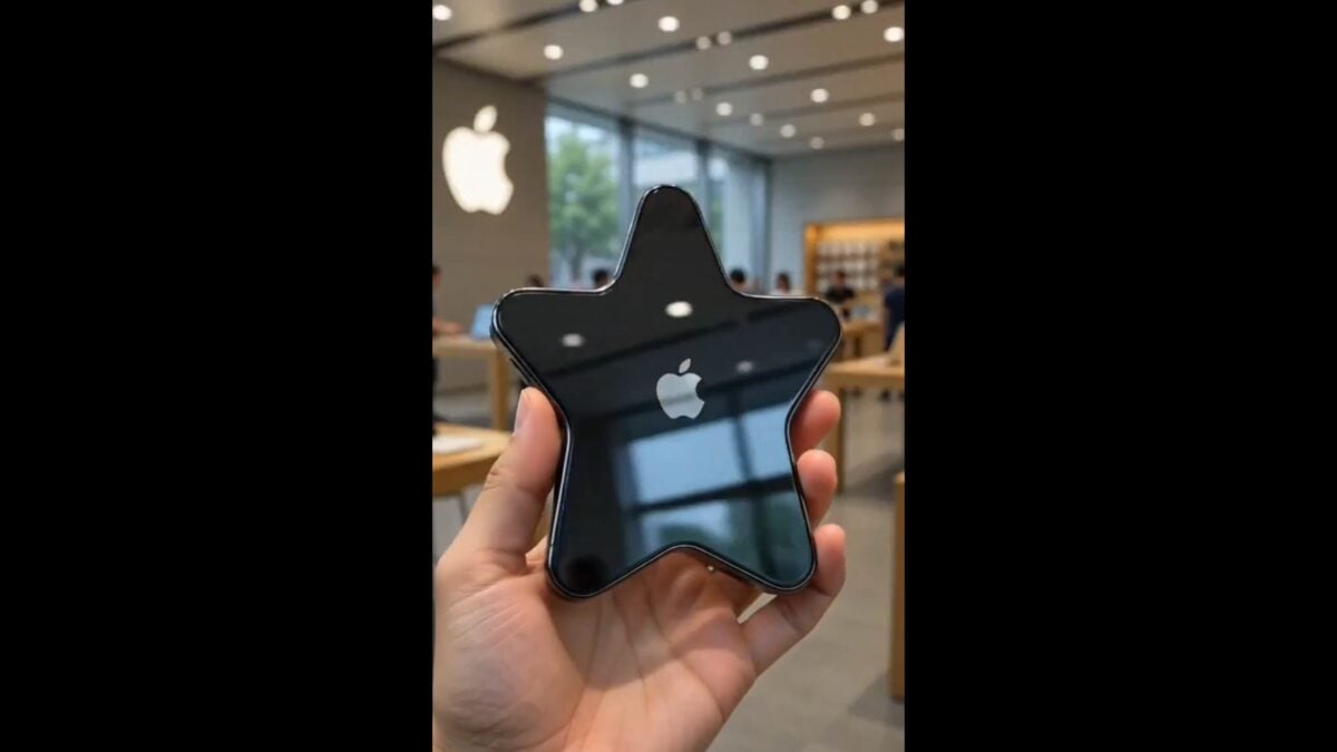iPhone20はまさかの星型に？5眼カメラ搭載コンセプトが話題