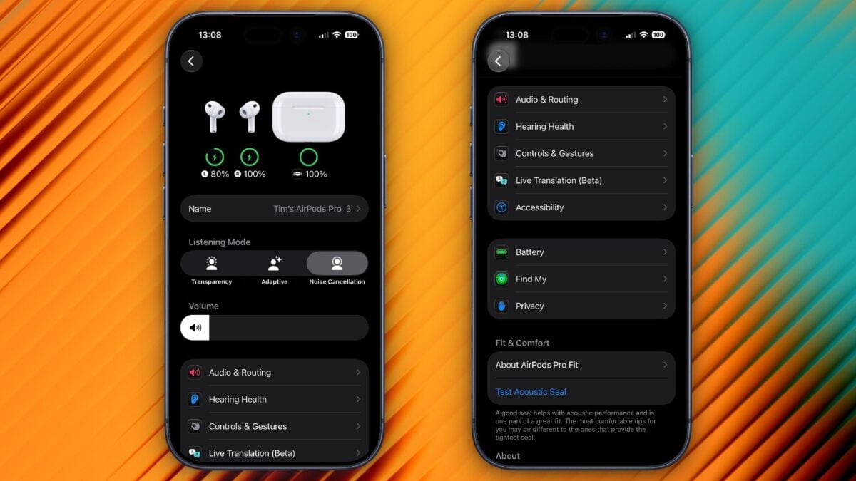 MacRumors AirPods 設定メニュー iOS27