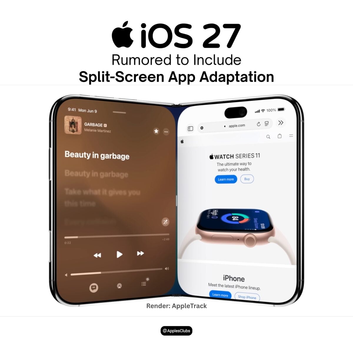iPhone Ultra iOS27 AC