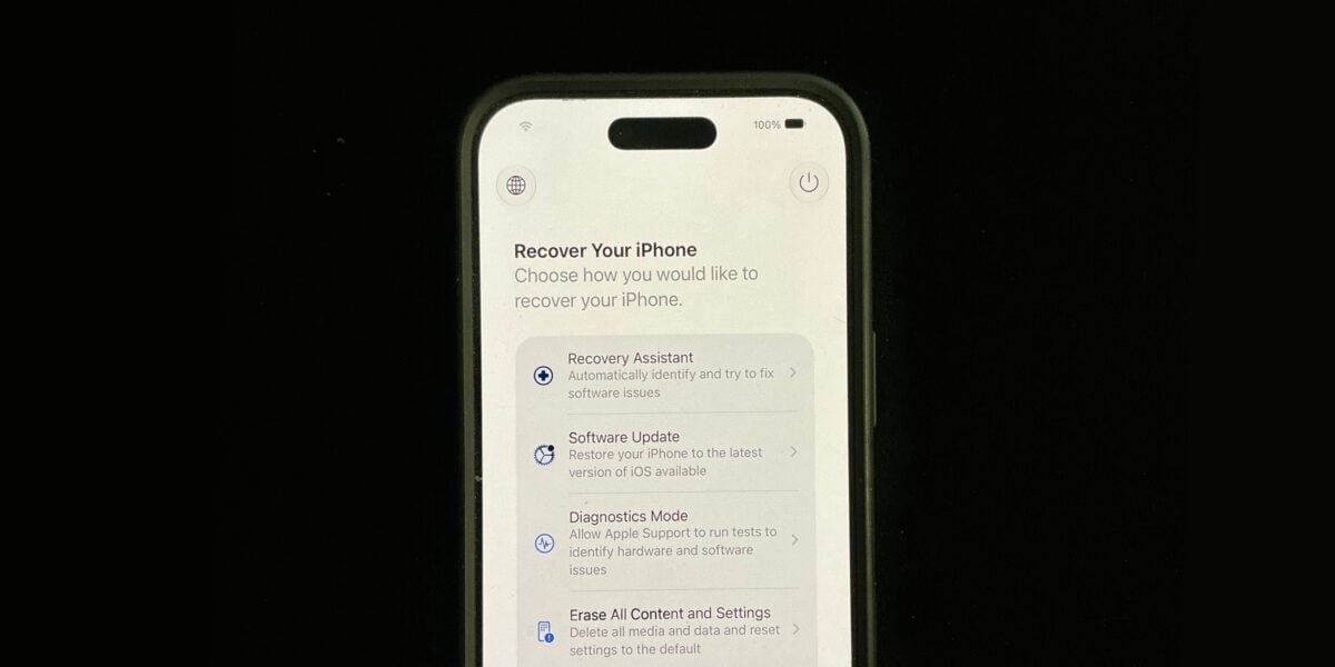 iOS27ではiPhoneにMacのようなリカバリーモードが導入