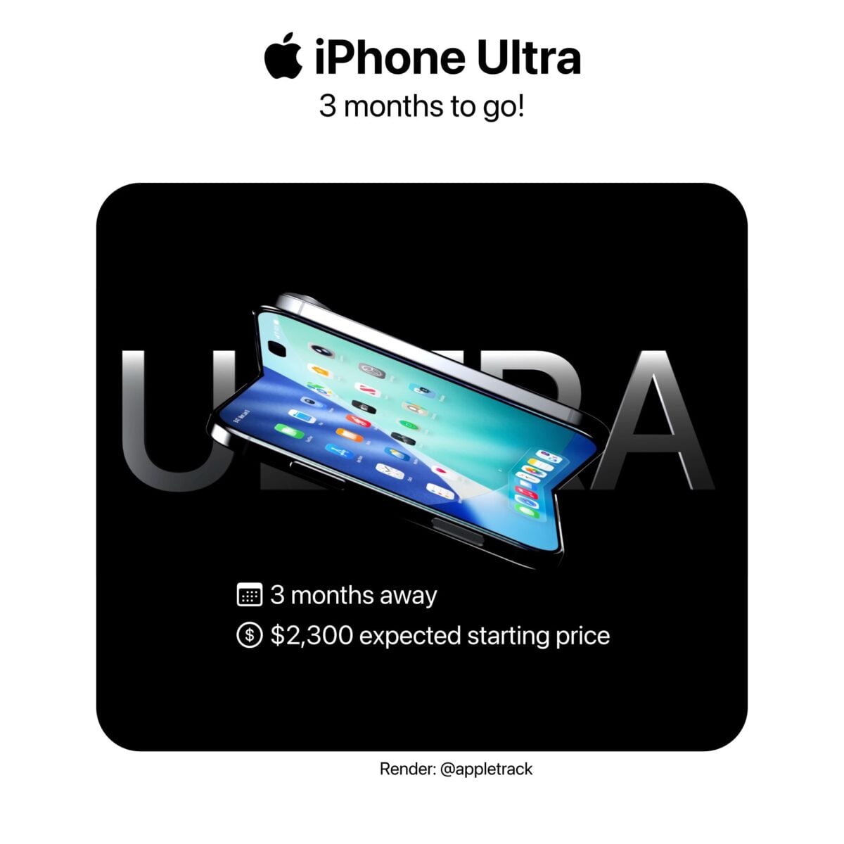 折りたたみiPhoneはメインディスプレイの折り目低減に新構造採用？