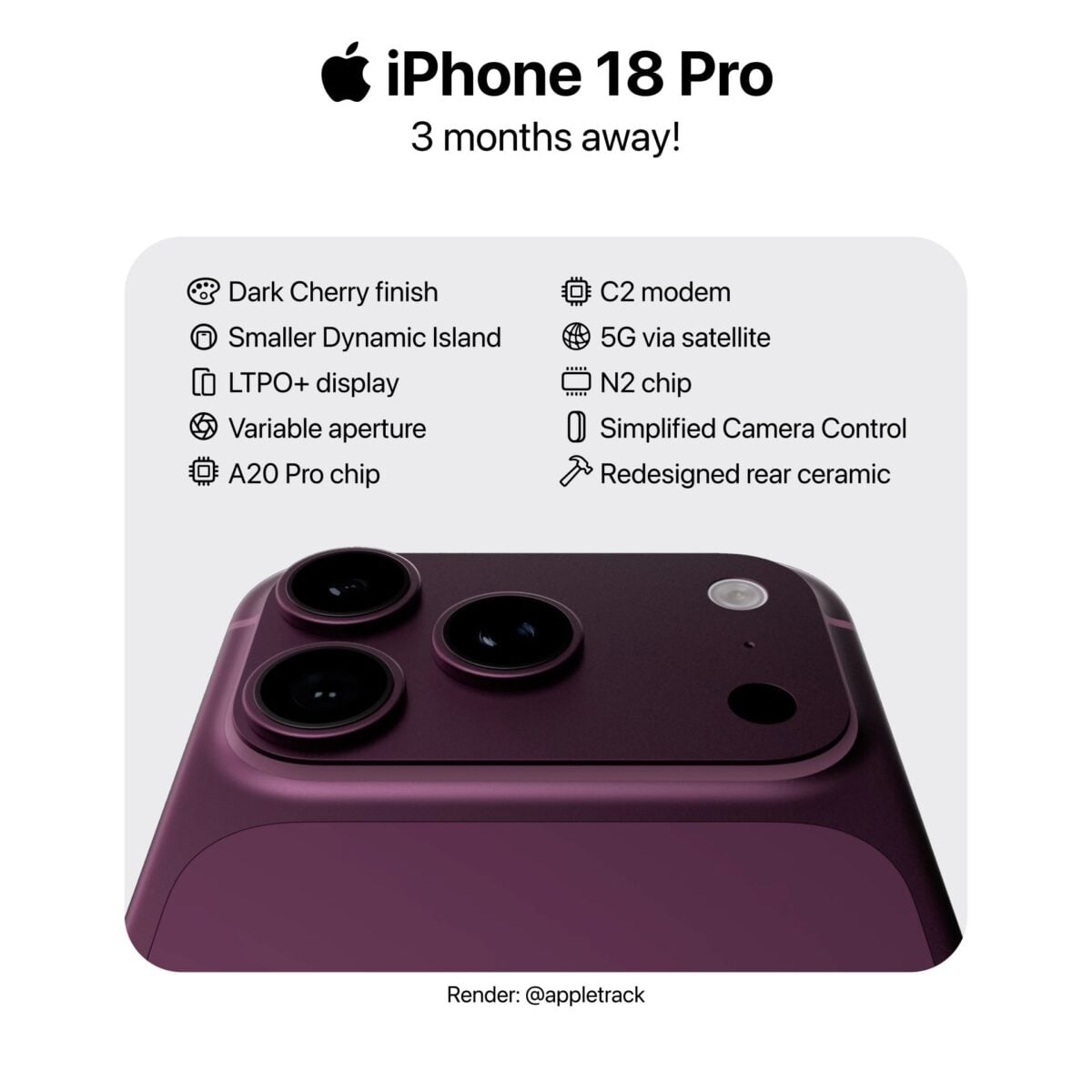 iPhone18 Proが値上げされ税込209,800円〜に？3万円値上げか