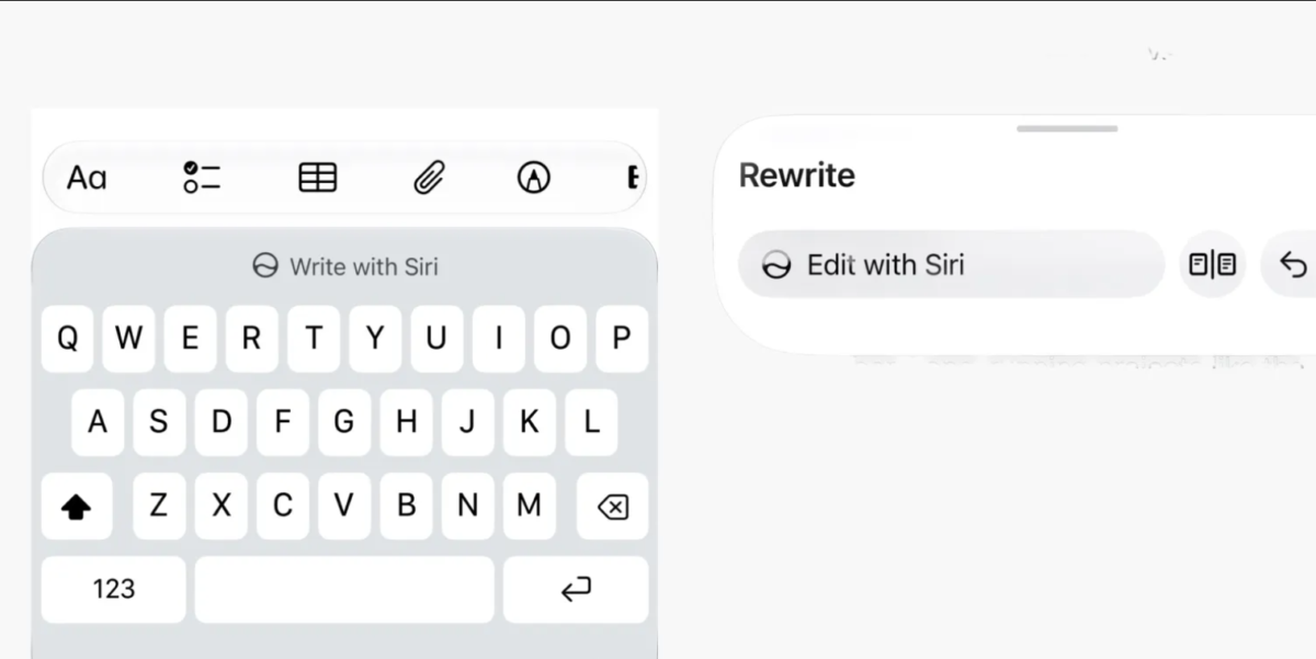 iOS27でWriting Toolsが廃止？Write with Siri統合の狙いとは