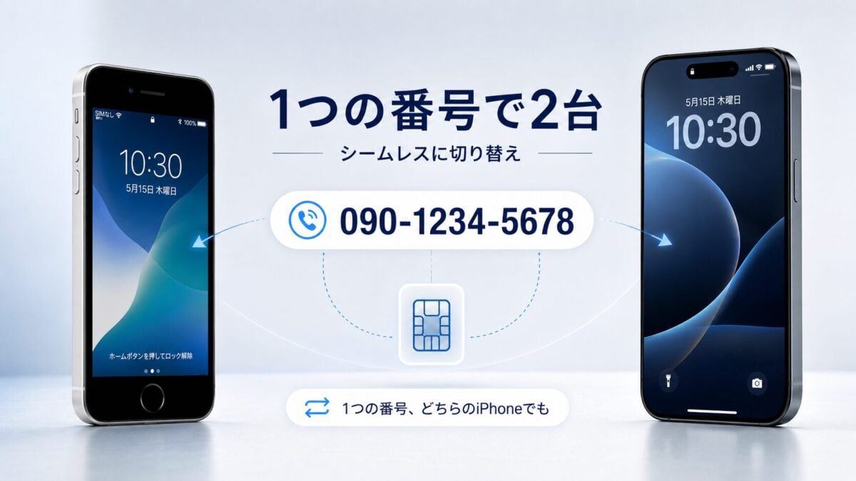 同じ番号で2台のiPhoneを使える〜iOS27の新機能