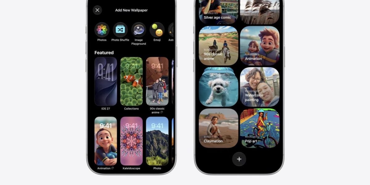 Image PlaygroundでiPhoneの壁紙作成が可能に1
