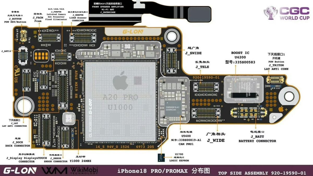 iPhone-18-Pro-and-iPhone-18-Pro-Max-logic-board-with-A20-Pro-chipset-1
