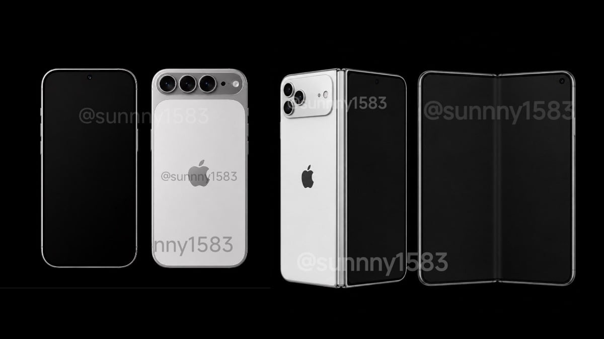 iPhone20周年モデルと折りたたみiPhone追加モデルの怪しいイメージ画像