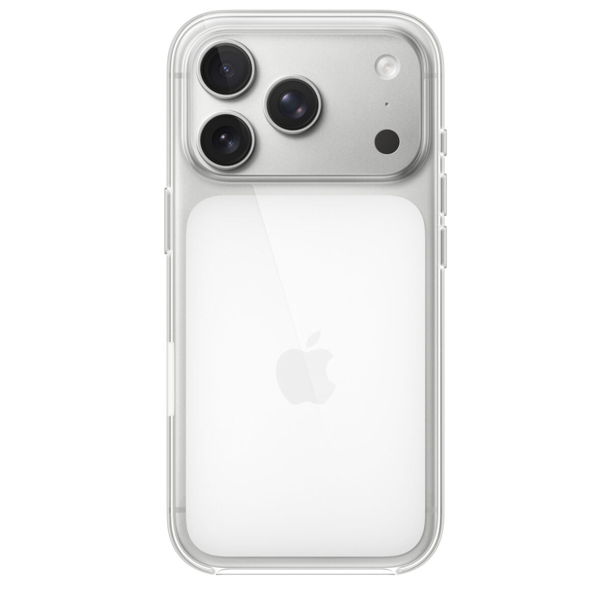 iPhone18 Pro純正クリアケースは本体色と同色に？ライトブルー画像流出