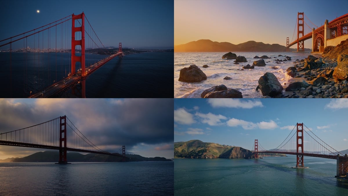 macOS 27 Golden gate wallpaper
