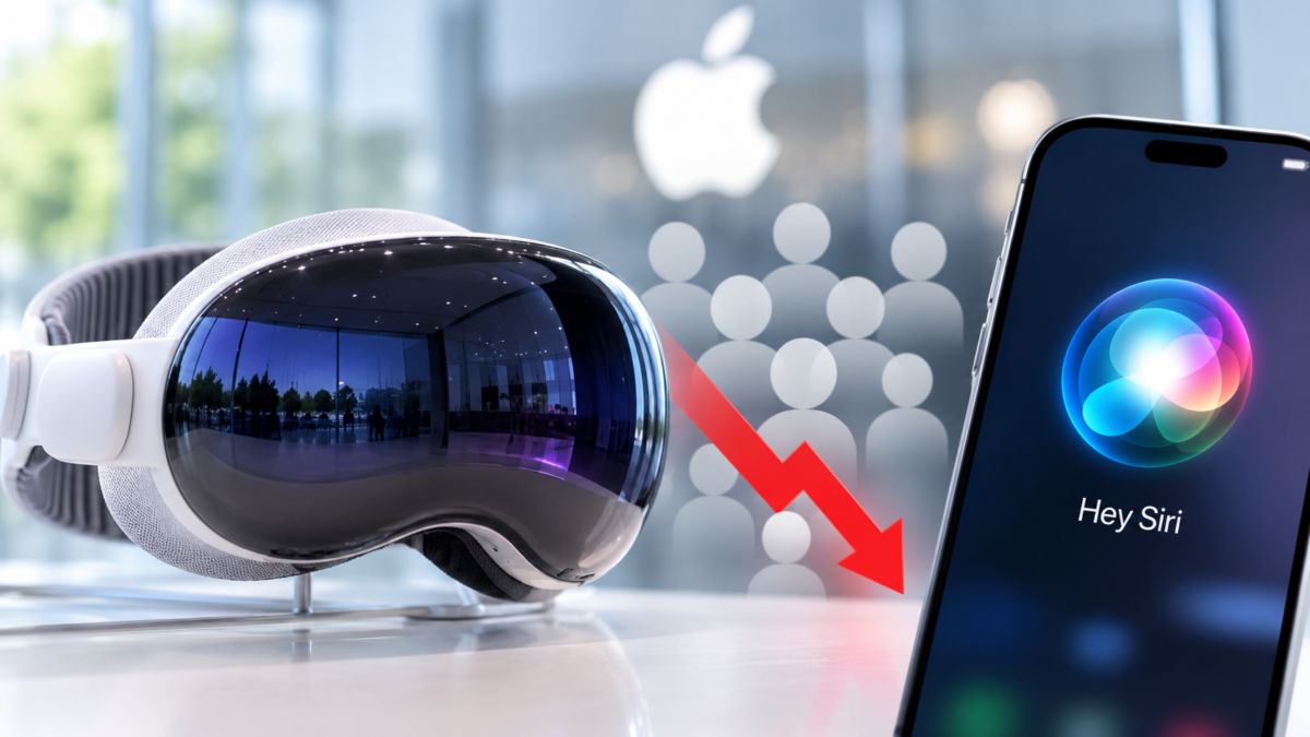 AppleがVision ProとSiriで200人超を削減〜ゲーム部門は縮小へ