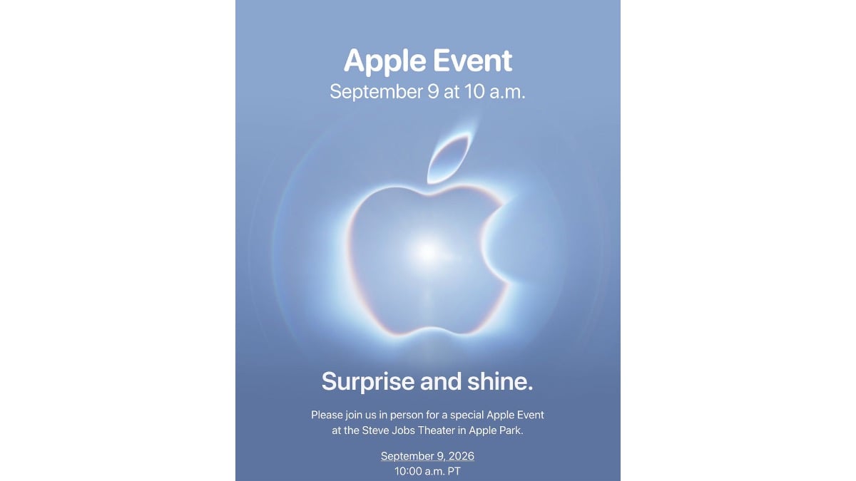 Apple新製品発表イベントは9月10日〜iPhone18 ProやUltra発表へ