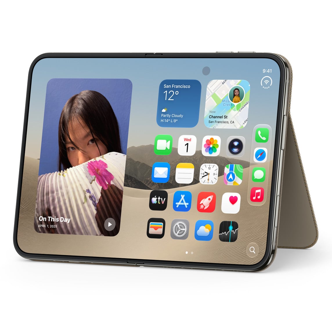 スタンド付きiPhone Duo Folioフォリオ_1
