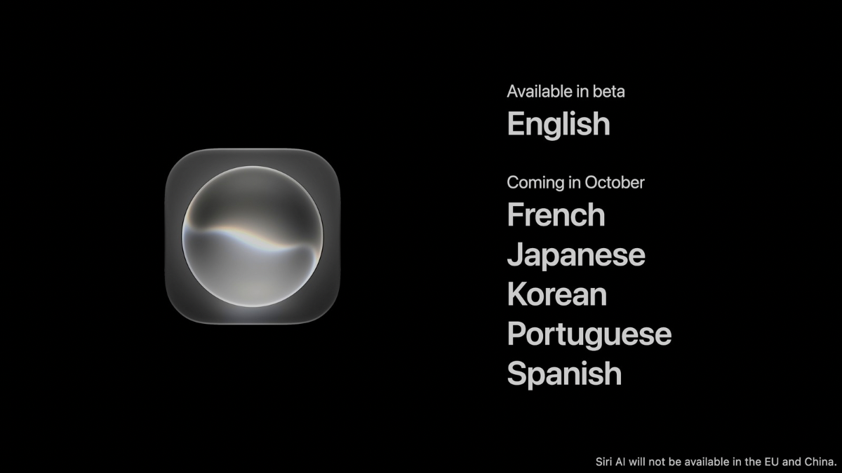 Siri AI対応時期
