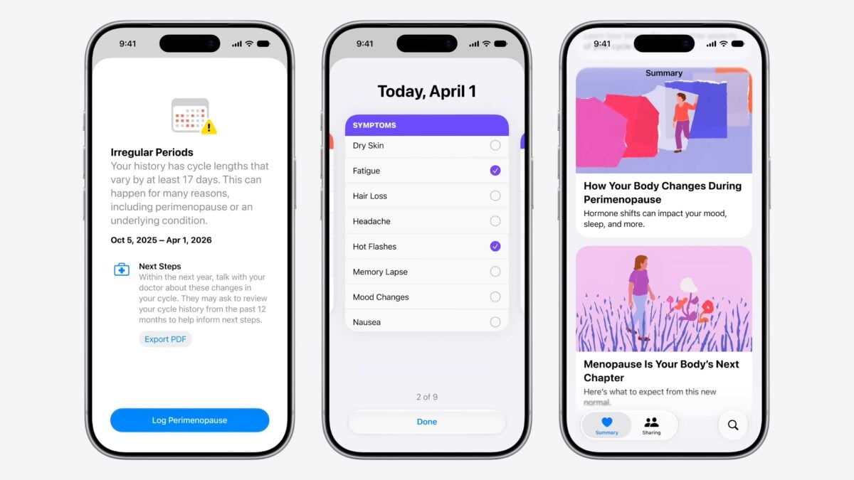 iOS27 ヘルスケア 周期記録の強化