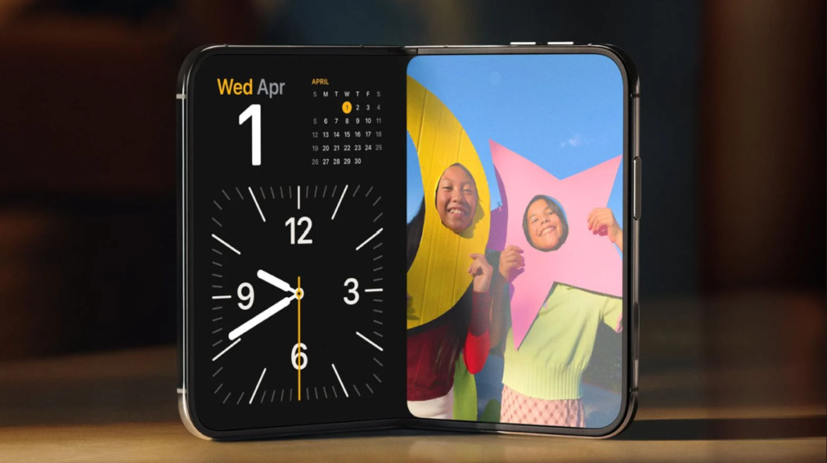 iPhone Duoで画面分割を利用した画像