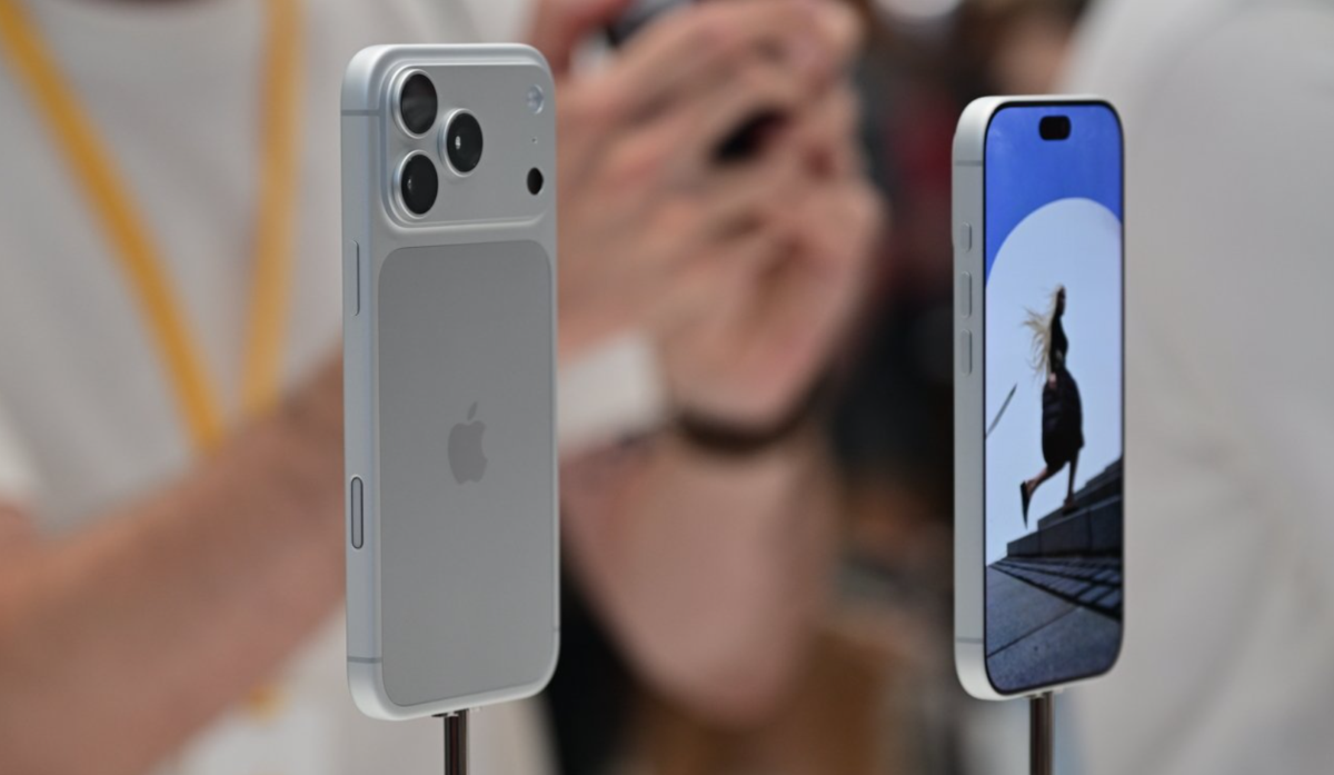 iPhoneの背面と前面の画像