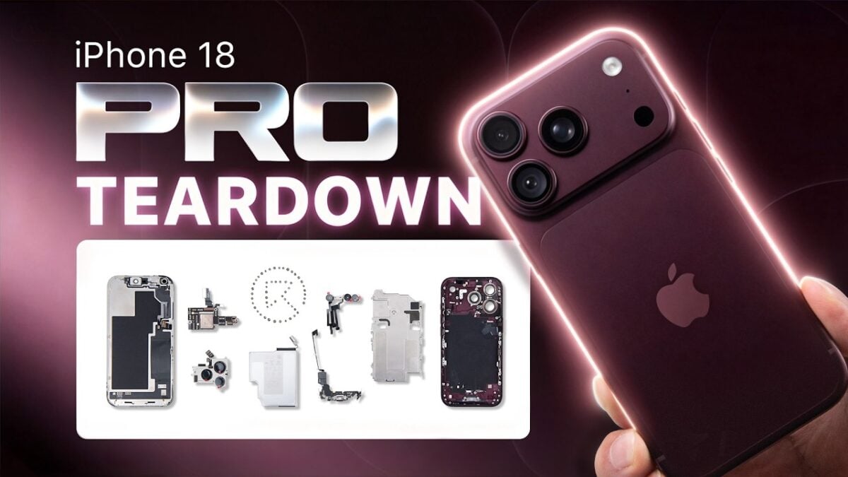 iPhon18 Proの分解動画が公開〜iPhone17 Proと各部品を比較