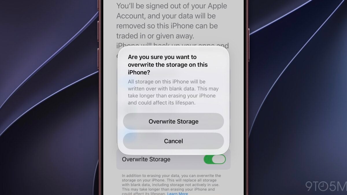 iOS27.2 初期化 上書きオプション