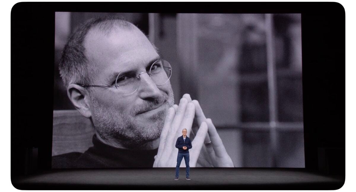 AppleEvent 2017年9月 スティーブ・ジョブズ ティム・クック