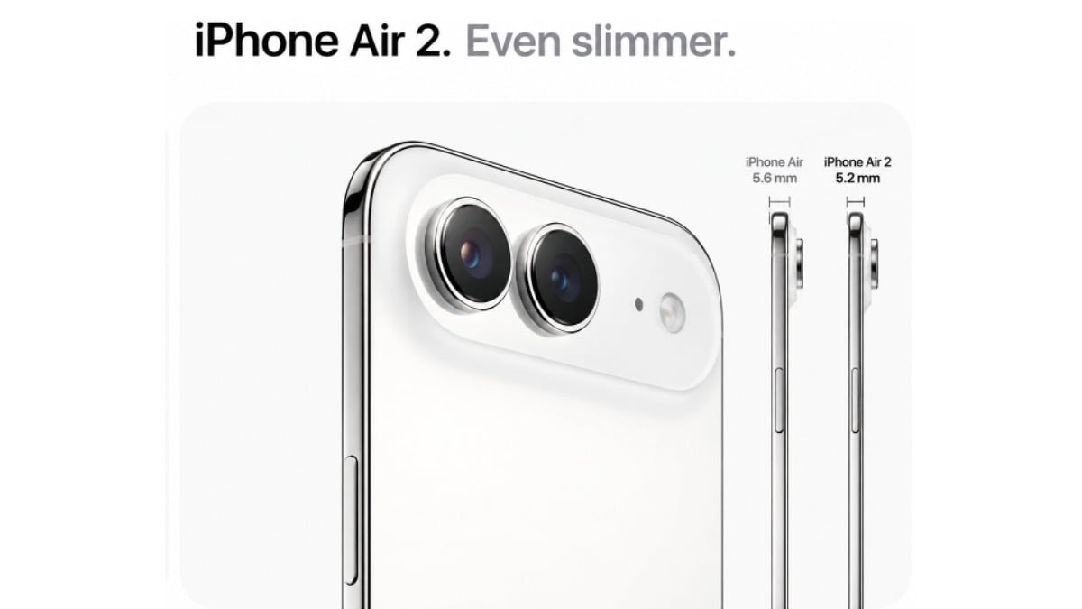 iPhone Air 2は本体厚5.24mmでバッテリー容量11%増？実現可能性を考察