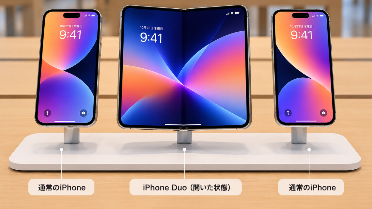 Apple、iPhone Duoのための特別展示を各店舗で展開へ！